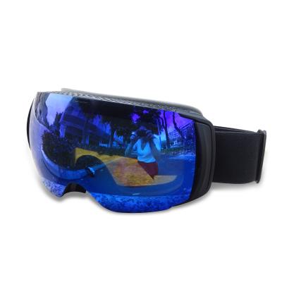 China Cylinder Double Reinforced Lens Snowboard Goggles Sports Partner Goggles for sale