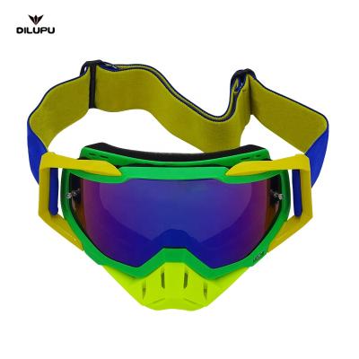 China Platz Len Ergonomic Frame Design Customs Ski Glasses Snowboard Goggles for sale