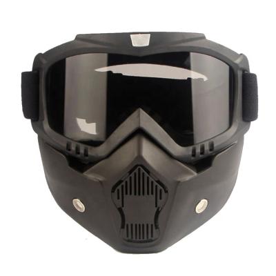 China UV Proof Half Face Cover PC Glass UV Goggles Glass Motorcycle for sale