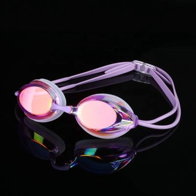 China PC Lens Myopia Silicone Strap Anti-fog Adult Ultraviolet Swimming Goggles Swimming Goggles for sale