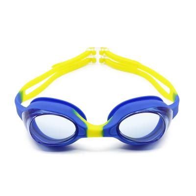 China Factory direct children's silicone green swimming goggles HD waterproof XH1300 wholesale anti-fog treatment custom goggles for sale