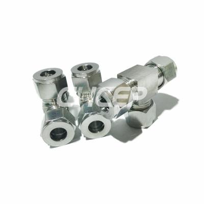 China Stainless Steel Snap Tee Fit ID 9.52mm Pipe Fitting for sale