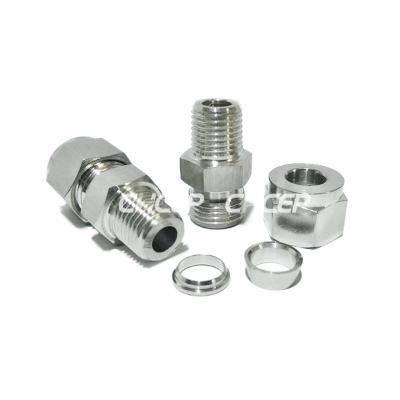 China Snap Type Valve Stainless Steel Stainless Steel Connectors Pipe Fittings Mist System Pipe Fittings for sale