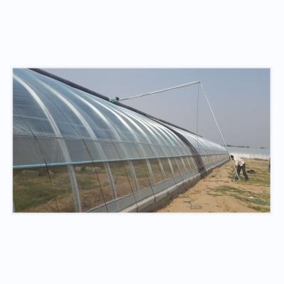 China Zeichnung Solar-Treibhaus-Kit 4-6M Höhe mit galvanisiertem Stahlrahmen zu verkaufen