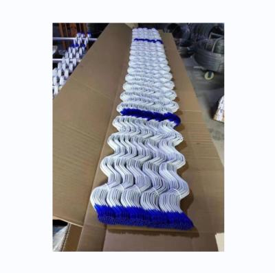 China Single Layer Plastic Coated Wiggle Spring Wire 2m Length for Greenhouse Film Accessory for sale