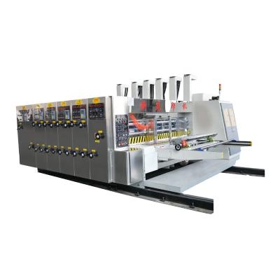 China High Speed ​​Automatic Building Material Stores Flexo Printing Slotting Die Cutting Machine for sale