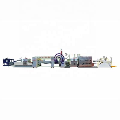 China Cardboard Box Making Flexo Machine Printing Slotting Die-cutting Folder Gluing Strapping Online for sale