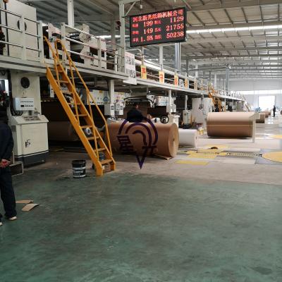 China Cardboard Box Making Machine MJ1600 Corrugated Cardboard Cardboard Manu Machinery Cardboard Billing Production Line for sale