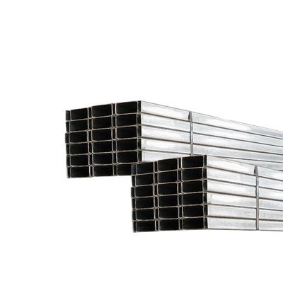 China Taigang Hot Selling Galvanized Standard Steel Pipes MS Gi Rectangle Construction Steel Tube for sale