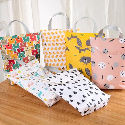 China Hot Sale Water Resistant Baby Diaper Bags Portable Folding Extra Large Storage Bag Factory Wholesale Price for sale