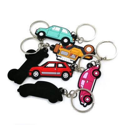 China Plastic Car Pendant PVC Key Chain Cartoon Key Chain Cartoon Key Chain Creative Promotional Gifts for sale