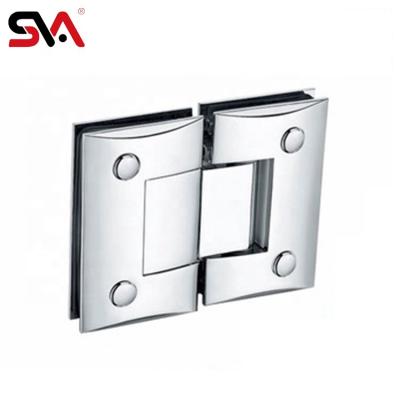 China Easy to install and durable hot sales stainless steel/brass/zinc alloy shower glass door hinge for shower sliding door screen for sale