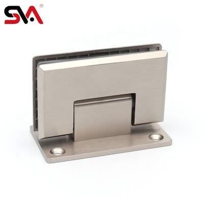 China Easy To Install And Durable Glass Shower Accessory Hinge Factory Glass Door Hinge For Bathroom for sale