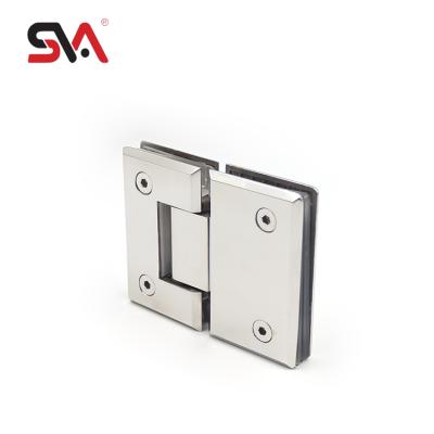 China China Modern 180 Degree Stainless Steel Tempered Glass To Door Glass Shower Hinges For Bathroom Shower Door for sale