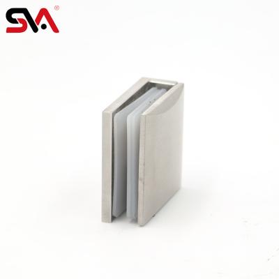 China Shower Room China SVA 0 Degree Stainless Steel Sliding Glass Door Wall Mounted Flange For Railing for sale