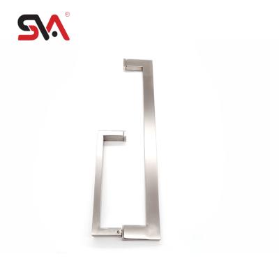 China Easy to install and durable stainless steel shower house SVA-170A glass door handles sliding tempered glass door handle for sale