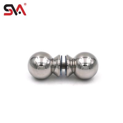 China SVA-0287 Stainless Steel Material Modern Dresser Cabinet Shower Room Door Decorative Glass Knob for sale