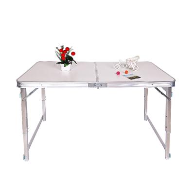 China Modern Design Contemporary Square Camping Aluminum Folding Table for sale