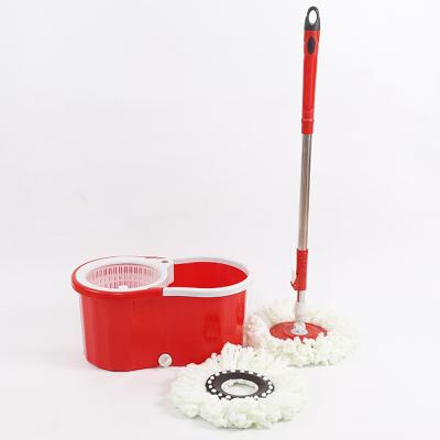 China Wholesale Sustainable 360 ​​Spin Automatic Rotating Easy Magic Cleaning Broom With Bucket /Magic Broom Set for sale