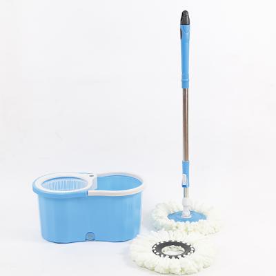 China Wholesale Sustainable High Quality Easy Magic Floor Low Price Cleaning Mop 360 Rotation With Bucket for sale