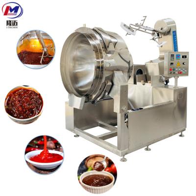 China China Factory Price Garlic Sauce Electric Heating Snacks Cooking Mixer Machine Cooking Machine Mixer Manufacturer For Sale for sale