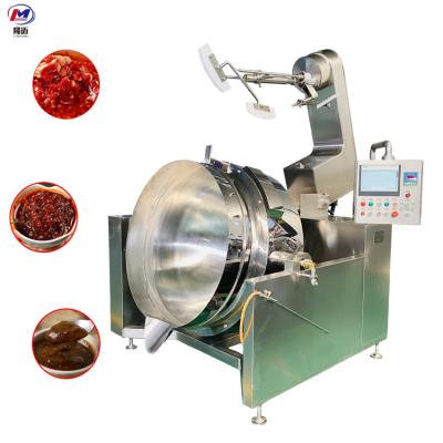 China Snack Factory Tipping Sauce Automatic Gas Caramel Electric Heating Cooking Machine Mixer Price For Sale for sale