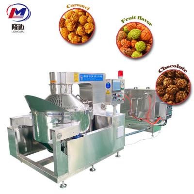 China Planetary mixing to ensure uniform coating & avoid burnt china best price cheap chocolate flavored ball shape style american cretors soft caramel coating popcorn machine for sale for sale