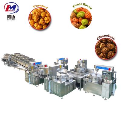 China Planetary mixing to ensure uniform coating & Avoid Discount Price Automatic Industrial American Burnt Caramel Popcorn Production Line Developing Machine With Different Flavors for sale