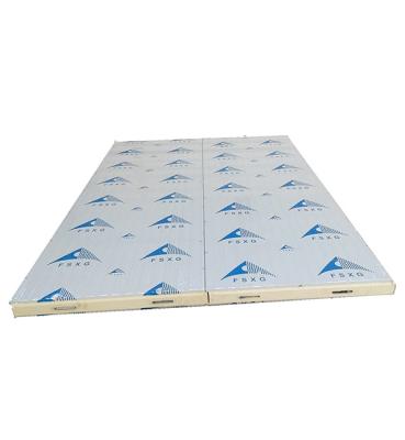 China Container Stainless Steel Sheet Coated PU Sandwich Panel For Freezer Room for sale