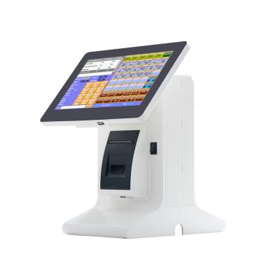 China Touch Screen Factory Outlet All In One Pos Touch Screen Cash Registers With Software E86D for sale