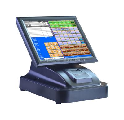 China Plug and play 15 inch touch screen cash register with soft pos software for retail stores for sale