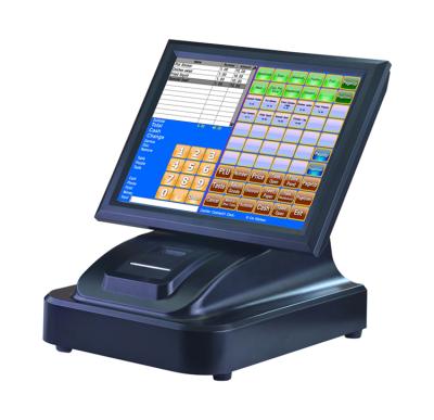 China Plug and play cash register ready with 15 inch touch screen and thermal printer for sale