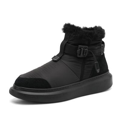 China Fashion Trend Best Selling Unique Style Men's Casual Shoes Boots Anti-odor Boots Plush Inside Mens Snow Boots for sale