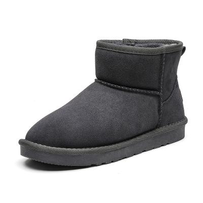 China Fashion Trend Best Selling Unique Style Men's Casual Shoes Boots Anti-odor Boots Plush Inside Mens Snow Boots for sale