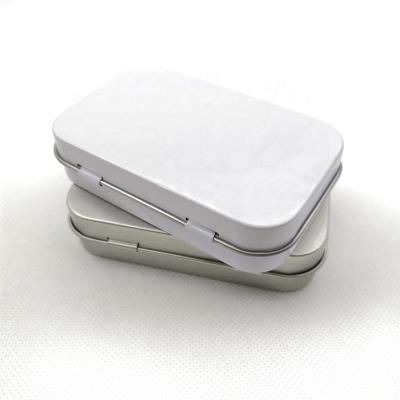 China Small Tin Box Mint Tin Box Rectangle Metal Eco - Friendly Cash Box for sale