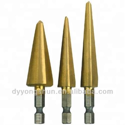 China Drilling Holes HSS Tapered Drill Set For Metal for sale