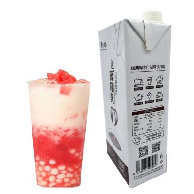 China Original Taste and Flavor High Quality Super Thick Natural Coconut Milk Beverage Coconut Juice for Beverage, Tea Shop, Baking Equipment, Cafe for sale