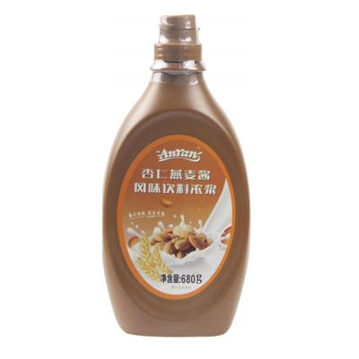 China Original Taste and Flavor Shop High Quality Thick Jam Tea Milk Pulp Beverage Flavor Creamy Oat Almond Pie for sale