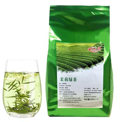 China Original Taste And Flavor Jasmine Green Tea Gruener Tee Factory High Quality Product For Beverage, Milk Tea Shop, Cafe for sale