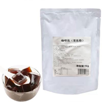 China Q Bounce Convenient Q Bounce Coffee Mixed Color Flavored Jelly Tea Bubble Tea Ingredients Raw Material Make Powder For Milk for sale