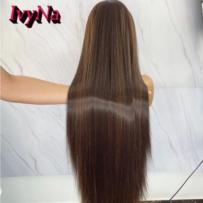 China Futura 3x5 4 Core Colors Synthetic 30 Synthetic Hair Straight Soft Thick Shedding Blended Barely Wig 4 Silk Machine Made For Women 30 Inches Long Straight for sale