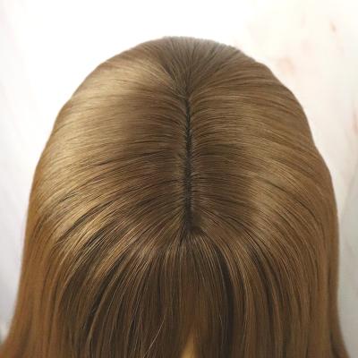 China Factory Wholesale Machine Wig Silky Straight Full Wave For Women Cheap Wigs With Bangs High Temperature Fiber Synthetic Wig for sale