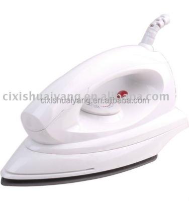 China Household CE and CB Approved Dry Iron with Non-Stick Checkers or SS Checkers for sale