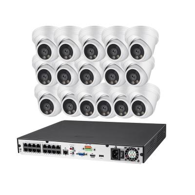 China NIGHT VISION 16CH NVR 16CH PoE 5mp 8mp IR Camera Kit Surveillance System Home CCTV System for sale