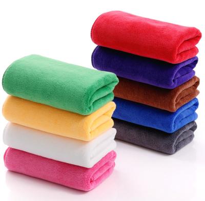 China QUICK DRY Microfiber Beach Bath Hand Towel Sports Travel Lightweight Gym Microfiber Quick-Drying Towel Gym Washcloth 30x70cm for sale