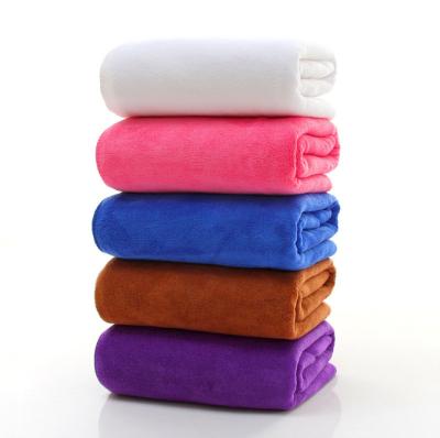 China Wholesale Compressed Small Large White Microfiber Towel Salon Hair Towel for sale