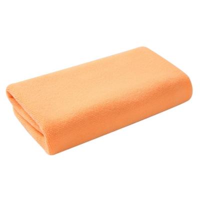 China High Absorbent 200gsm Microfiber Solid Color Cheap Car Wash Towels 40x40cm for sale