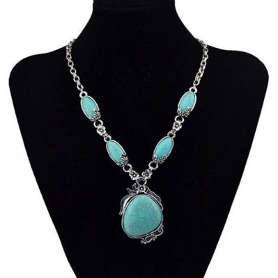 China ALLOY New Arrival Fashion Turquoise Jewelry Women Costume Jewelry / Turquoise Necklace for sale