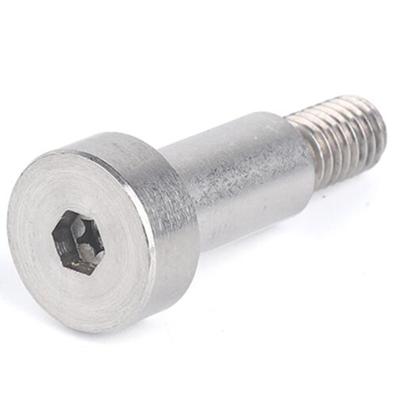 China Flat Head 304 Stainless Steel Cap Screws Custom Flat Head Shoulder Screws for sale