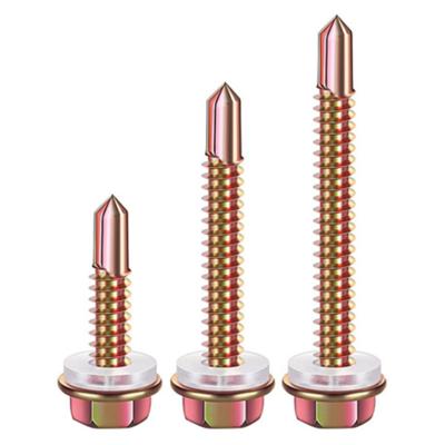 China Pan Hex Head Self Drilling Self Drilling Screw Tapping Screw for sale